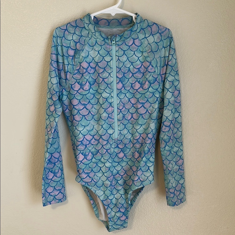 🌸Mermaid One Piece Rashguard Swimsuit🌸